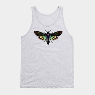 Rainbow Moth Tank Top